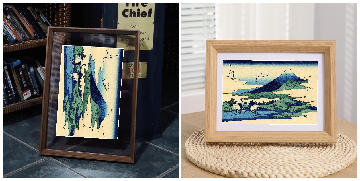 Amazon | ジグソーパズル 浮世絵 1000 ピース ミニピース 完成寸法 38